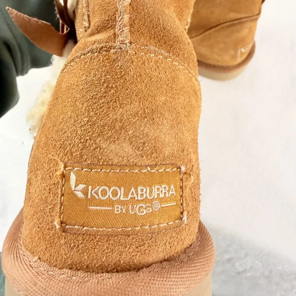 Koolaburra by UGG‎ Bow Pull On Boots in Brown Size 6 - Image 7