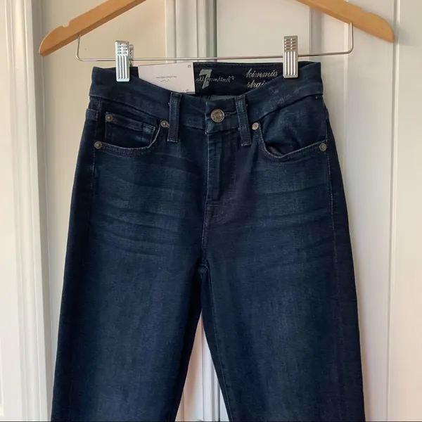 7 for all mankind Kimmie straight leg jeans 23‎ - Image 4
