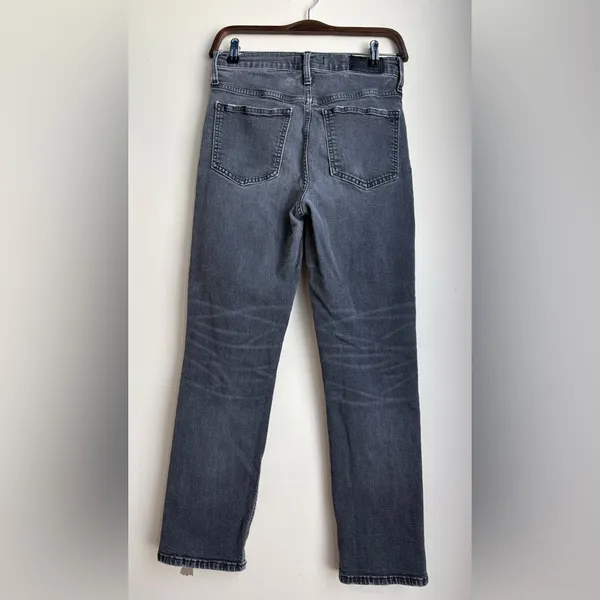 Madewell The Perfect Vintage Crop Gray Denim Jeans‎ Size 26 - Image 2