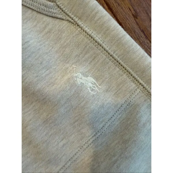 Polo Ralph Lauren taupe jogger sweatpants size xs - Image 5