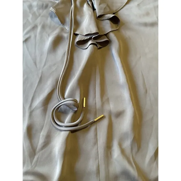 L’ACADEMIC Los‎ Angeles Brown Purplish Look Size Small Blouse Lightweight Career - Image 7