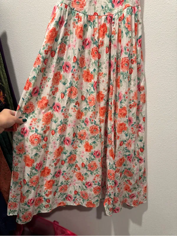 Altar’d State Kismet Floral Maxi Dress L NWOT Cottagecore - Image 5