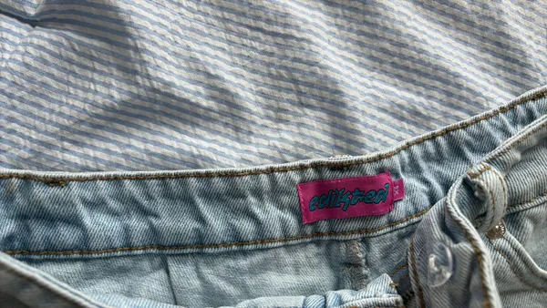 Edikted Skirt Denim - Image 4