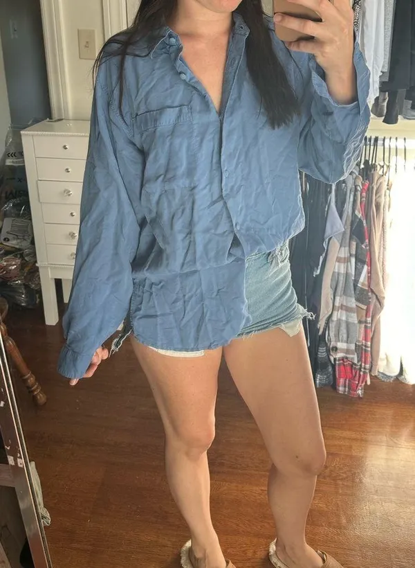 Button down Blue Size M - Image 6