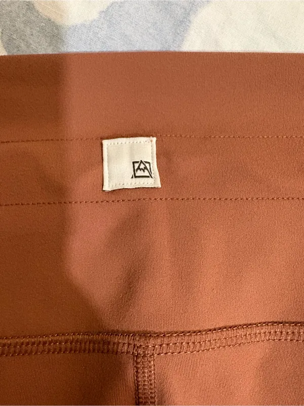 Avalanche Rust Brown Women's Wide-Leg Drawstring Pants Size Medium - Image 5