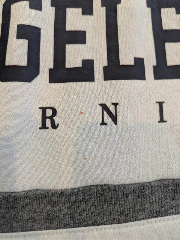 Hollister California Los Angeles Gray Hoodie Size Small - Image 4