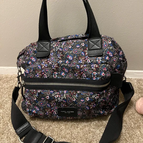 Marc‎ Jacobs new york Garden Paisley printed nylon diaper bag $320 - Image 6