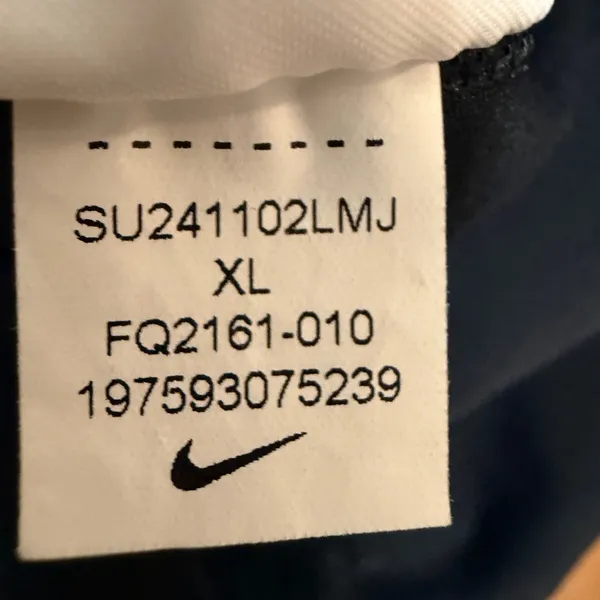 Nike One Dri-FIT Short‎ Bodysuit Black Contrast Stitch Athletic Romper XL Sporty - Image 9