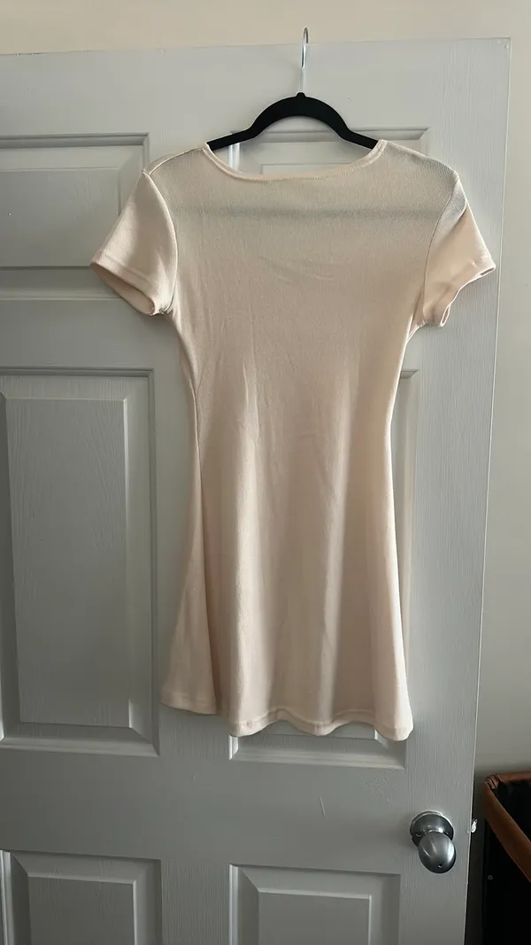 Dress Tan Size fits small to large! very stretchy and comfortable - Image 2