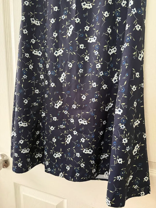 Allegra K Floral Midi Skirt - Image 8