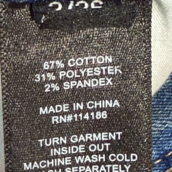 FRYE Straight Leg Medium‎ Wash Denim Jeans Size 2/26 Item# 1859395 - Image 8
