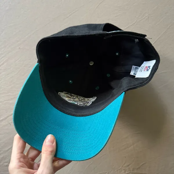 NFL Team Apparel Jacksonville Jaguars Adjustable Cap - Image 6