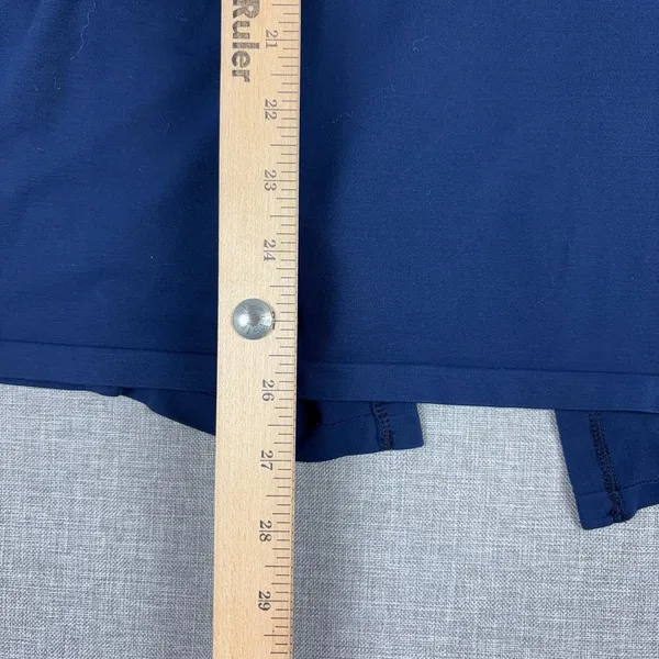 Athleta Tank Top Womens Large Blue Tagless Back Vent Lightweight Athletic Yoga - Image 4
