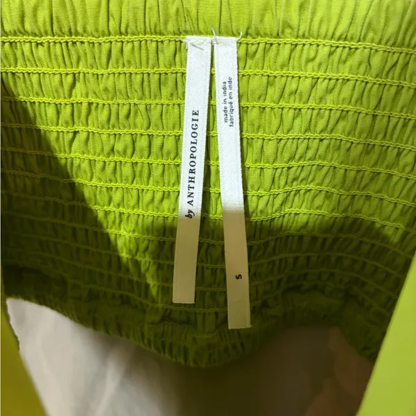 By Anthropologie V-Neck Tiered Bubble-Hem Dress - Image 5