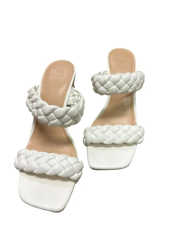 A New Day Women's White Braided Slide  - Image 4