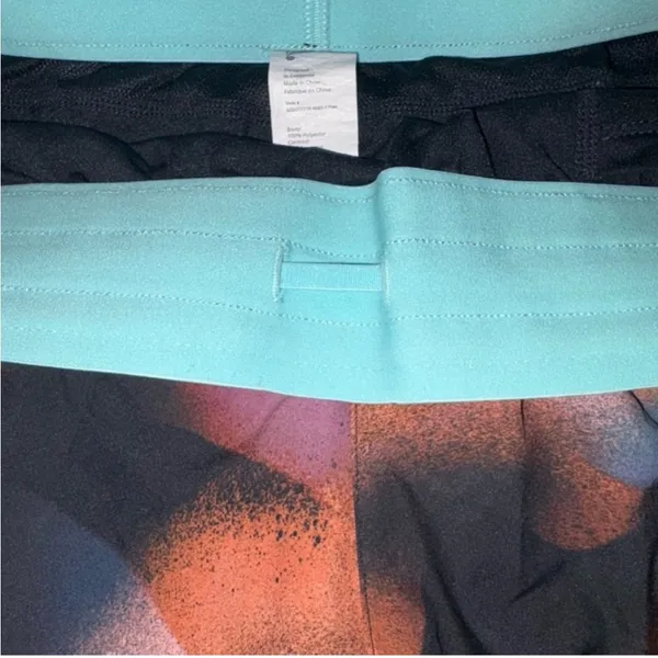 Fabletics Abstract Breathe Mid Rise Running Shorts - Image 6