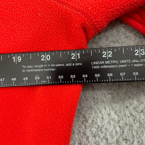 American Eagle Fleece Hoodie Women XL Infrared Lined Y2K‎ Full Zip - Image 7