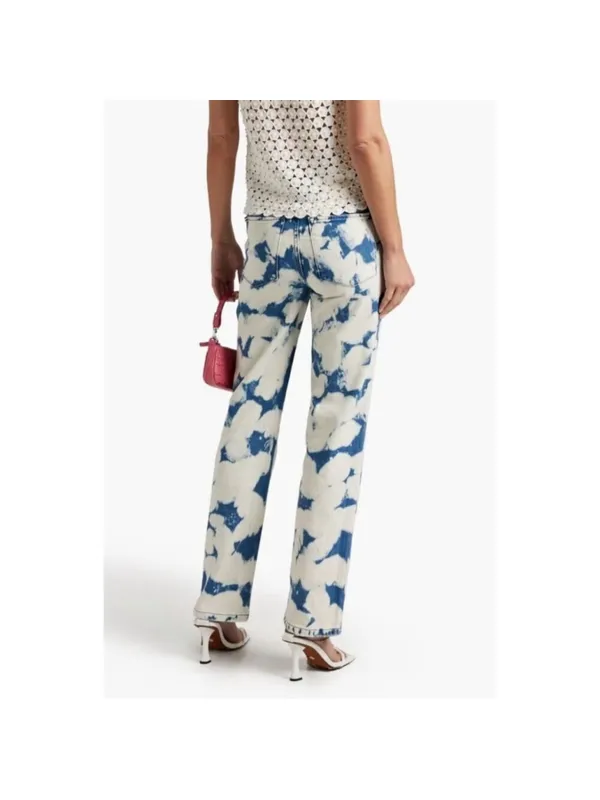 Alice & Olivia High Rise Straight Leg Jeans 26 - Image 2