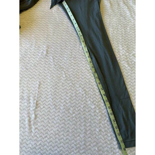 Lululemon‎ Align Pant Leggings 28" *Wrap Waist Size 6 Blue Charcoal - Image 6