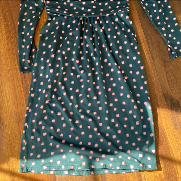Boden Abigail Jersey Dress Size 6 Long Starburst - Image 3