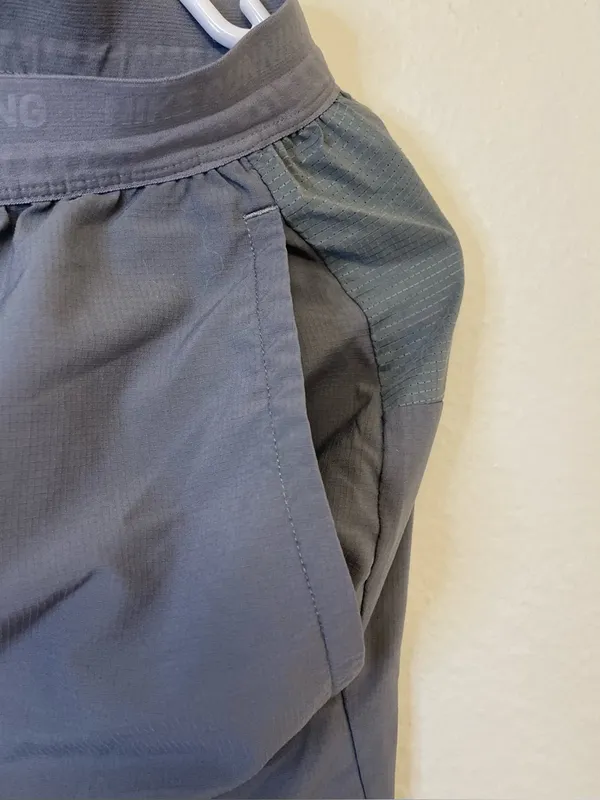 Nike Women’s Dri Fit Stride Running Grey Shorts Size M‎ - Image 8