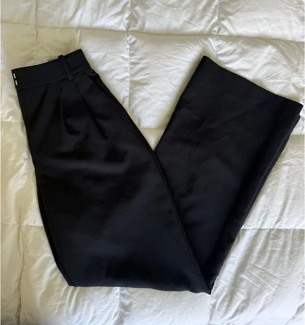 A&F Sloane Tailored Wide Leg Pant Size 24 - Image 7