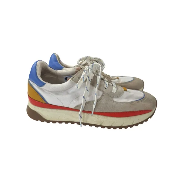 Madewell Kickoff Trainer Sneakers Colorblock Leather Womens Size 9.5 - Image 8