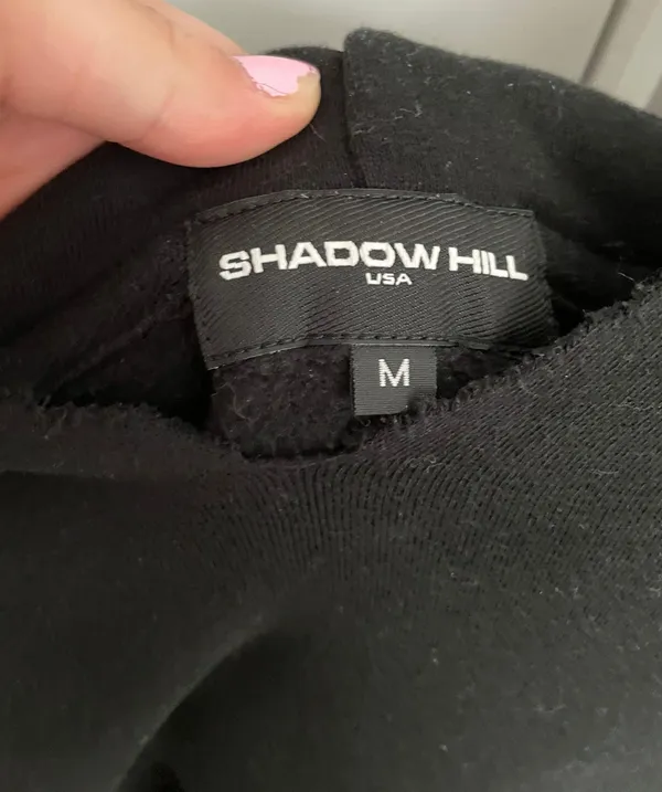 Shadowhill Black Oversized Merch Hoodie - Image 5