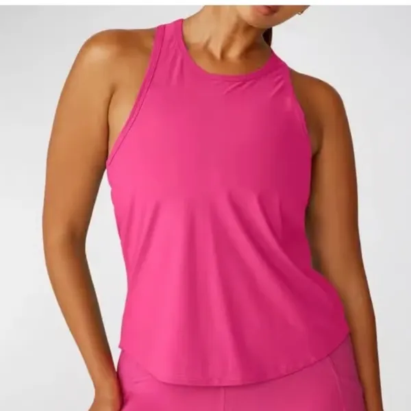 Beyond Yoga Tank Top Hot Pink small - Image 2