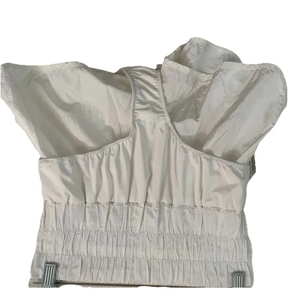 Free People Movement‎ The Way Home Shorts White Size S High Rise Running Gym - Image 3