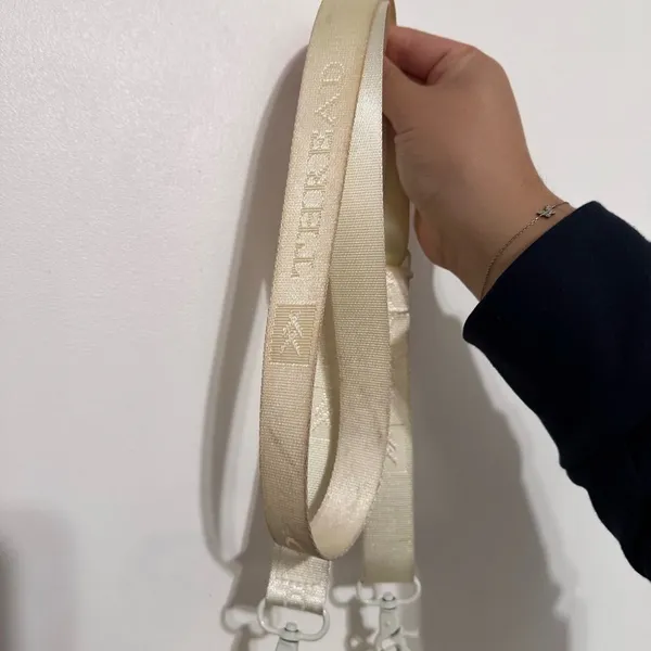 Thread Wallets Off White Crossbody Bag - Image 7