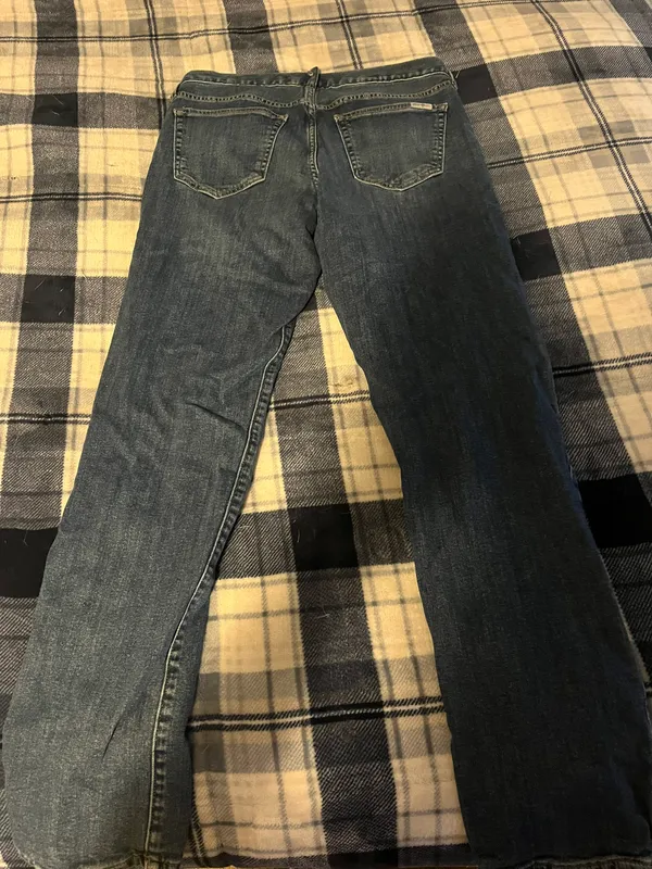Eddie Bauer Flannel Lined Boyfriend Jeans - Image 4
