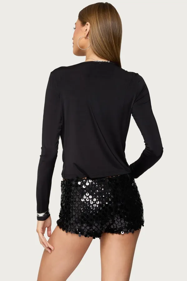 NWT Edikted Cowl Neck Long Sleeve  - Image 2