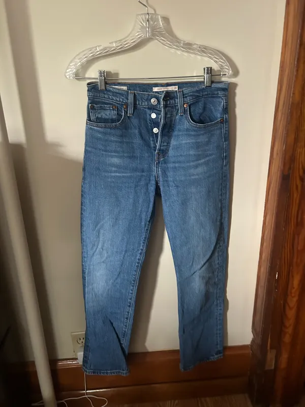 Levi’s Wedgie Straight Jeans - Image 4