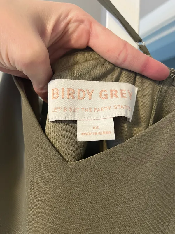 Birdy Grey Moss Green Theresa Dress - Image 3