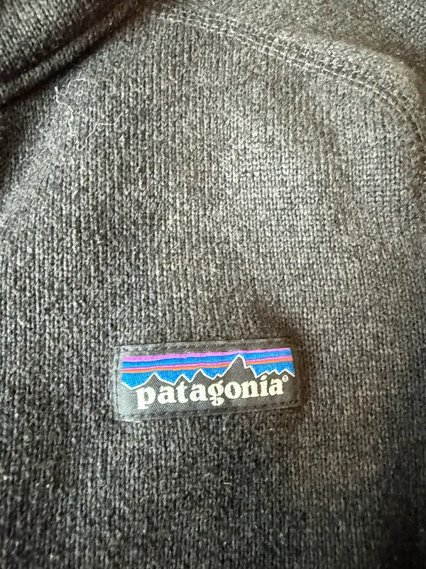 Patagonia Women’s Fleece Black Zip Up Jacket - Image 2