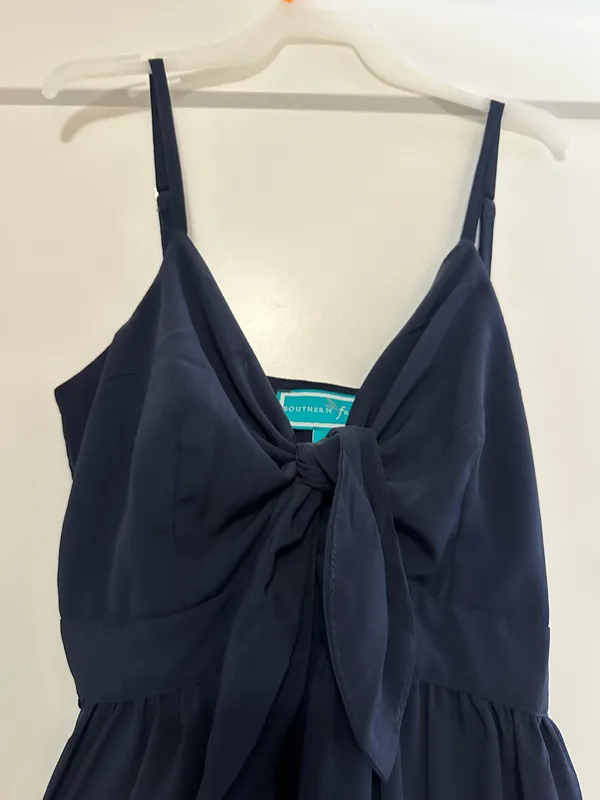 Navy long dress - Image 3