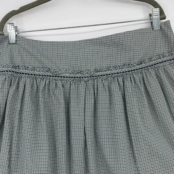 American Eagle Y2K Gingham Skirt Sz 14 Cottagecore Boho Academia Drop Waist - Image 7