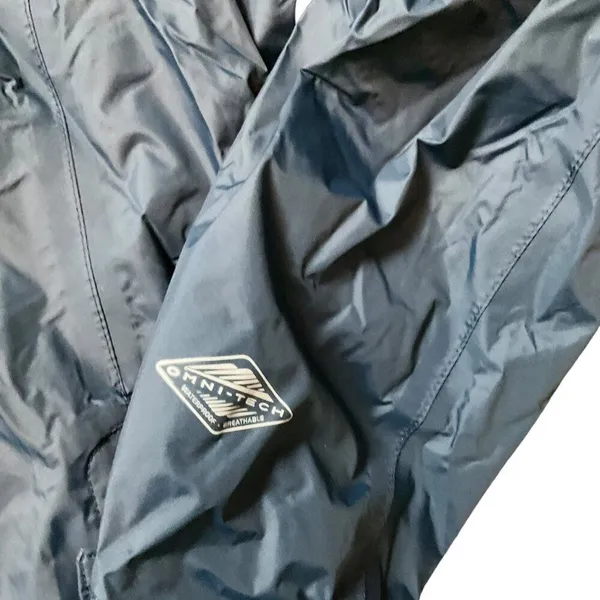 Columbia Mens Omni-Tech Waterproof Jacket Size XL Black - Image 3