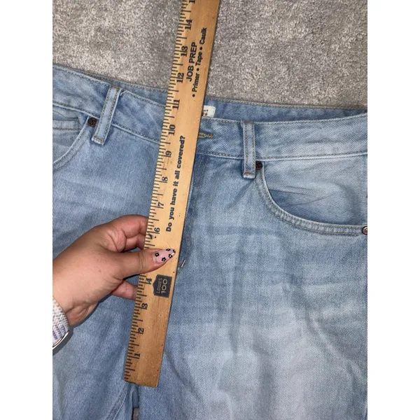 shyanne jeans super flare raw hem color block 32 - Image 8