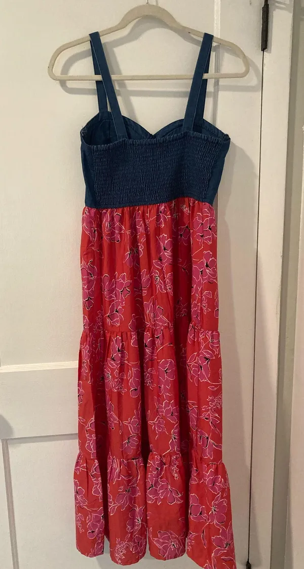 Summer dress Red Size M - Image 3