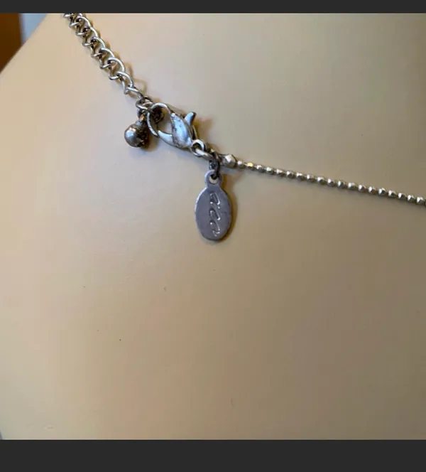 American Eagle Dainty silver necklace with charms! ✨💛 - Image 4