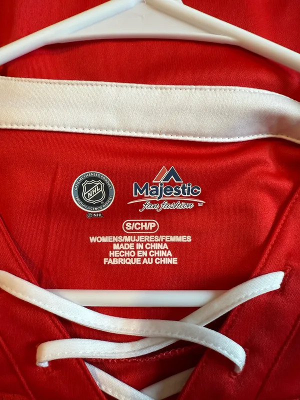 Majestic Detroit Red Wings Jersey - Image 3