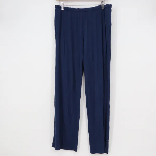 Kindred Bravely Navy Blue Viscose Spandex Lounge Pajama Pants Large L - Image 2