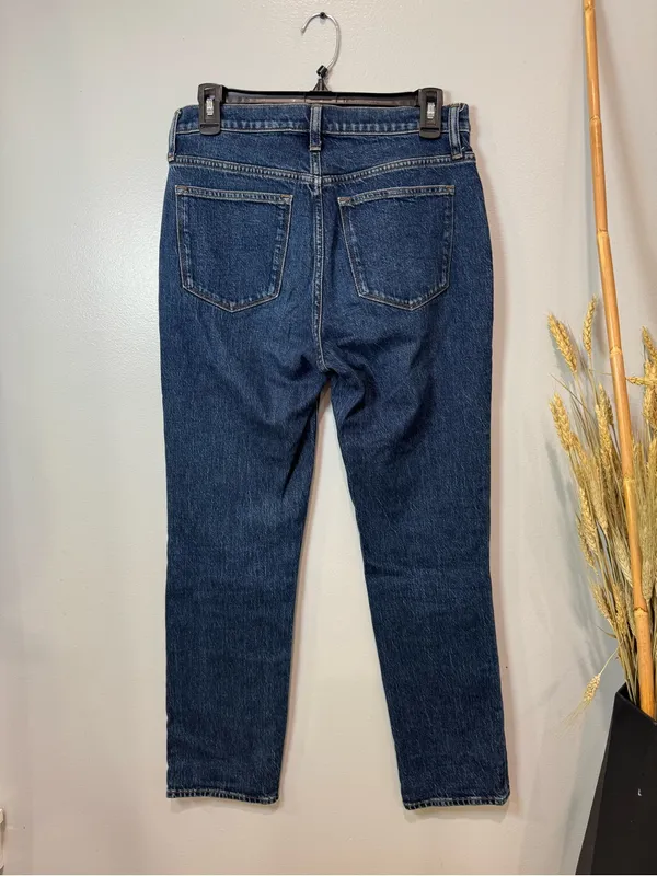 J.CREW Women's Slim Boyfriend Jeans Blue Size 27 Style #CB361 - Image 4