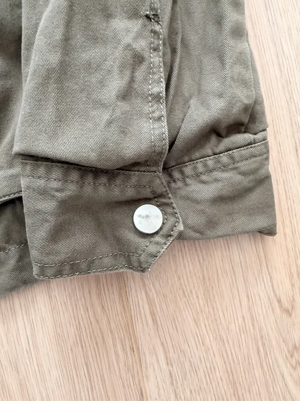 Full Tilt Olive Green Utility Jacket - Image 2