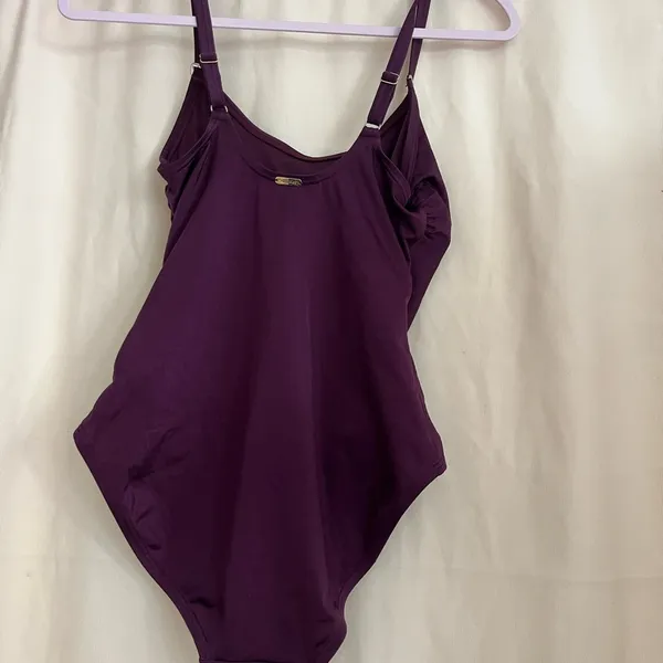 Calvin Klein Purple One-Piece Swimsuit - Image 4