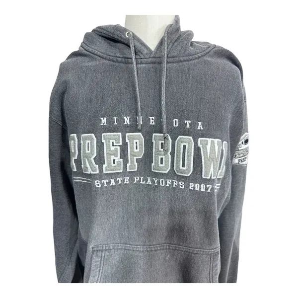 MV Sport Minnesota Prep Bowl Hoodie 2007 State Playoffs Football Unisex M Y2K‎ - Image 3