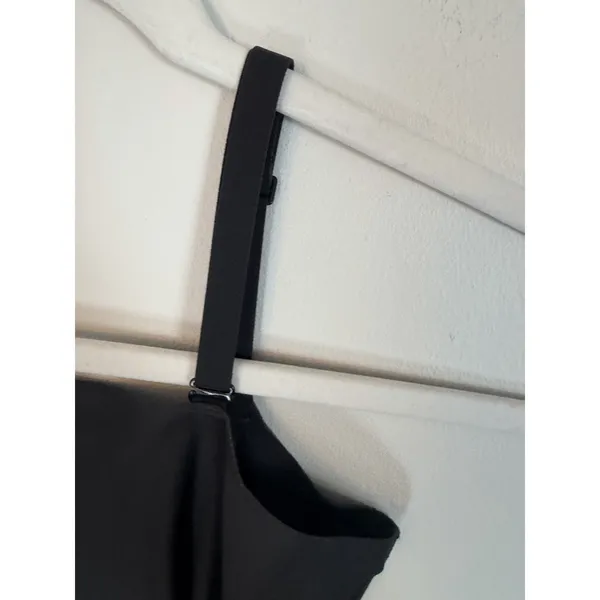 SKIMS Body Core Sculpt Open-Back Mid-Thigh Bodysuit Black Sz L NWT $94 - Image 12