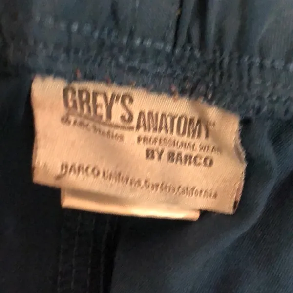 Grey’s Anatomy Teal Blue Color Professional Wear Scrub Pants By Barco Size (MT) - Image 7